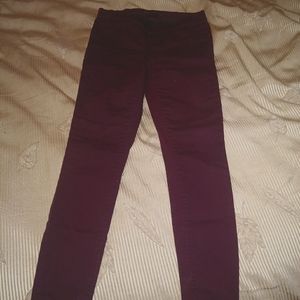 No Boundaries Burgundy pants